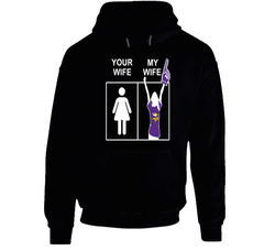 Minnesota Vikings T Shirt Sports Football Tee Your Wife My Wife Funny Sporting Unisex Apparel Black Hooded Sweatshirt Hoodie Minnesota Vikings T Shirt Sports Football Tee Your Wife My Wife Funny Sporting Unisex Apparel Black Hooded Sweatshirt Hoodie
