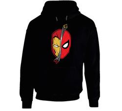 Home Coming Iron Spid Black Hooded Sweatshirt Hoodie Home Coming Iron Spid Black Hooded Sweatshirt Hoodie