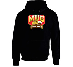 Mug Root Beer Favorite Soda Pop Drink Black Hooded Sweatshirt Hoodie Mug Root Beer Favorite Soda Pop Drink Black Hooded Sweatshirt Hoodie