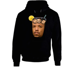 Ice T Ice Cube Funny Iced Tea Hip Hop Fan Black Hooded Sweatshirt Hoodie Ice T Ice Cube Funny Iced Tea Hip Hop Fan Black Hooded Sweatshirt Hoodie