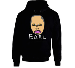 Earl Tee Black Hooded Sweatshirt Hoodie Earl Tee Black Hooded Sweatshirt Hoodie
