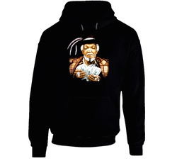 Fred Sanford Tv Pimp Black Hooded Sweatshirt Hoodie Fred Sanford Tv Pimp Black Hooded Sweatshirt Hoodie