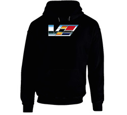 Cadillac Cts V Logo Black Hooded Sweatshirt Hoodie Cadillac Cts V Logo Black Hooded Sweatshirt Hoodie