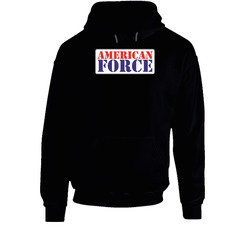 American Force Automobile Car Auto Motor Parts Cool Distressed Brand Logo Emblem Black Hooded Sweatshirt Hoodie American Force Automobile Car Auto Motor Parts Cool Distressed Brand Logo Emblem Black Hooded Sweatshirt Hoodie