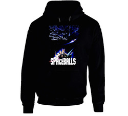 Spaceballs Classic Retro Movie Black Hooded Sweatshirt Hoodie Spaceballs Classic Retro Movie Black Hooded Sweatshirt Hoodie