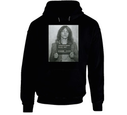 Axl Rose Mugshot Fan Black Hooded Sweatshirt Hoodie Axl Rose Mugshot Fan Black Hooded Sweatshirt Hoodie