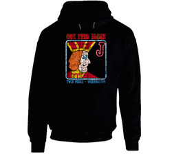 Twin Peaks One Eyed Jacks Black Hooded Sweatshirt Hoodie Twin Peaks One Eyed Jacks Black Hooded Sweatshirt Hoodie