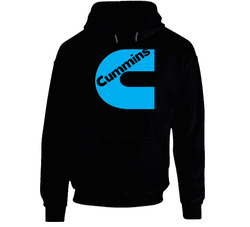Cummins Black Hooded Sweatshirt Hoodie Cummins Black Hooded Sweatshirt Hoodie