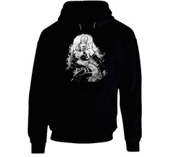 Lady Death 1 Black Hooded Sweatshirt Hoodie