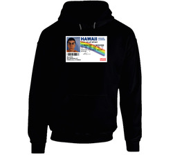 Cult Classic Mclovin Driver License Superbad Movie Fan Black Hooded Sweatshirt Hoodie