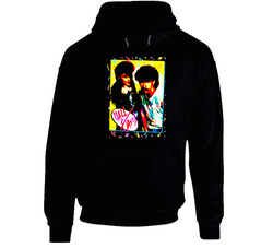 Hall And Oates Retro New Wave Rock Black Hooded Sweatshirt Hoodie Hall And Oates Retro New Wave Rock Black Hooded Sweatshirt Hoodie