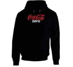 Coca Cola Zero Cool Popular Food Drink Restaurant Brand Logo Gift Black Hooded Sweatshirt Hoodie Coca Cola Zero Cool Popular Food Drink Restaurant Brand Logo Gift Black Hooded Sweatshirt Hoodie