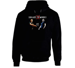 Jack Bauer Vs Jason Bourne Black Hooded Sweatshirt Hoodie