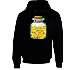 Pokemon 09bl Black Hooded Sweatshirt Hoodie