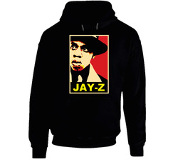 Hip Hop Classics Jay-z Black Hooded Sweatshirt Hoodie Hip Hop Classics Jay-z Black Hooded Sweatshirt Hoodie