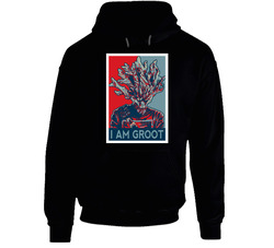 Groot Guardians Of The Galaxy Black Hooded Sweatshirt Hoodie Groot Guardians Of The Galaxy Black Hooded Sweatshirt Hoodie