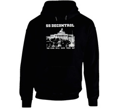 Ss Decontrol Logo Black Hooded Sweatshirt Hoodie Ss Decontrol Logo Black Hooded Sweatshirt Hoodie