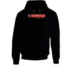 Chipotle Mexican Grill 1 300913486 A Black Hooded Sweatshirt Hoodie Chipotle Mexican Grill 1 300913486 A Black Hooded Sweatshirt Hoodie
