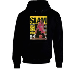 Slam Magazine Issue 22 Rafer Alston Popular Basketball Magazine Grunge Look Black Hooded Sweatshirt Hoodie Slam Magazine Issue 22 Rafer Alston Popular Basketball Magazine Grunge Look Black Hooded Sweatshirt Hoodie
