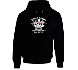Black Knight Security Black Hooded Sweatshirt Hoodie Black Knight Security Black Hooded Sweatshirt Hoodie