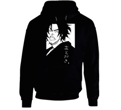 Samurai Champloo Anime Black Hooded Sweatshirt Hoodie Samurai Champloo Anime Black Hooded Sweatshirt Hoodie