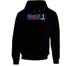 Mobil1 Black Black Hooded Sweatshirt Hoodie Mobil1 Black Black Hooded Sweatshirt Hoodie