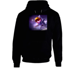 League Of Legends Teemo Black Hooded Sweatshirt Hoodie League Of Legends Teemo Black Hooded Sweatshirt Hoodie