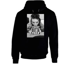 Christy Mack Straight Outta Porn Funny Movie T Black Hooded Sweatshirt Hoodie Christy Mack Straight Outta Porn Funny Movie T Black Hooded Sweatshirt Hoodie