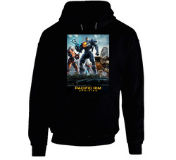 The Movie 2018 Pacific Rim Uprising Black Hooded Sweatshirt Hoodie The Movie 2018 Pacific Rim Uprising Black Hooded Sweatshirt Hoodie