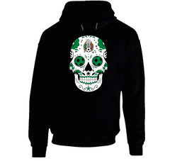 Meksiko Black Hooded Sweatshirt Hoodie