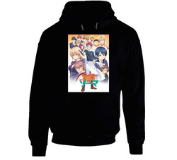 Food Wars Shokugeki No Soma Anime Tv Show  Cool Fan Black Hooded Sweatshirt Hoodie