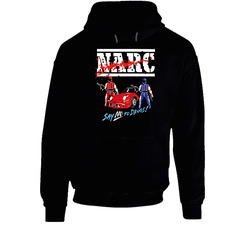 Narc Arcade Retro Video Game Black Hooded Sweatshirt Hoodie Narc Arcade Retro Video Game Black Hooded Sweatshirt Hoodie