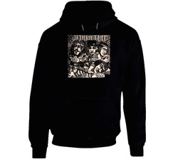 Tc Jethro Tull 546ergtegt Black Hooded Sweatshirt Hoodie