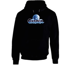 Casper Spooky Movie Halloween Black Hooded Sweatshirt Hoodie