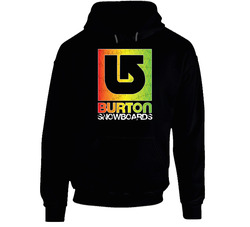 Burton D8uijs43948 Black Hooded Sweatshirt Hoodie