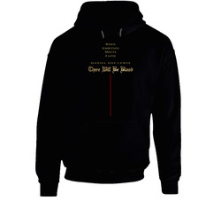 There Will Be Blood Daniel Day Lewis Alt Black Hooded Sweatshirt Hoodie