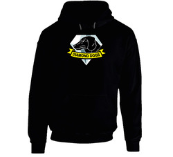 Diamond Dog Color Black Black Hooded Sweatshirt Hoodie Diamond Dog Color Black Black Hooded Sweatshirt Hoodie