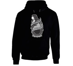 Gaslight Black Hooded Sweatshirt Hoodie