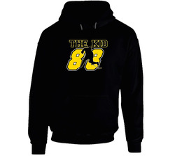 David Pastrnak Rookie Boston Bruins 88 Hockey Fan Black Hooded Sweatshirt Hoodie