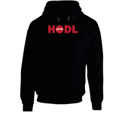 Hodl Amc Funny Amc Stock Trader Wsb Wallstreetbets Hold V2 Black Hooded Sweatshirt Hoodie