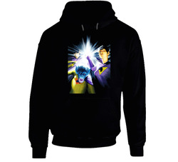 Wonder Twins Super Hero Black Hooded Sweatshirt Hoodie Wonder Twins Super Hero Black Hooded Sweatshirt Hoodie