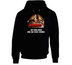 Machete Wrong Mexican Black Hooded Sweatshirt Hoodie Machete Wrong Mexican Black Hooded Sweatshirt Hoodie