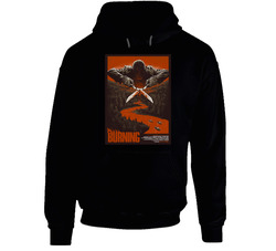 The Burning Horror Movie Brand New Classic Black Black Hooded Sweatshirt Hoodie The Burning Horror Movie Brand New Classic Black Black Hooded Sweatshirt Hoodie