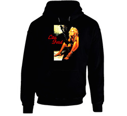 Lita Ford Rock Music Band 80s Black Hooded Sweatshirt Hoodie Lita Ford Rock Music Band 80s Black Hooded Sweatshirt Hoodie