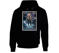 The Last Starfighter 80s Scifi Cult Classic Movie Black Hooded Sweatshirt Hoodie