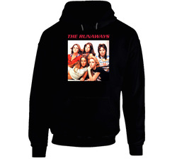 Wex Runaways D8fgjdfg Black Hooded Sweatshirt Hoodie
