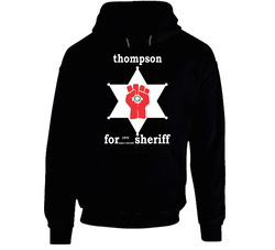 Thompson Color Black Hooded Sweatshirt Hoodie Thompson Color Black Hooded Sweatshirt Hoodie