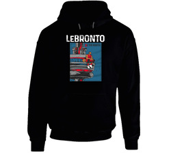 He The North La Bron Lebron James Lebronto Black Hooded Sweatshirt Hoodie He The North La Bron Lebron James Lebronto Black Hooded Sweatshirt Hoodie