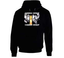 Cowboy Bebop Anime Manga Black Hooded Sweatshirt Hoodie Cowboy Bebop Anime Manga Black Hooded Sweatshirt Hoodie