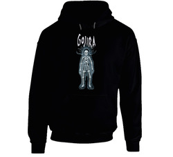 Gojira Band Amxx Black Hooded Sweatshirt Hoodie Gojira Band Amxx Black Hooded Sweatshirt Hoodie